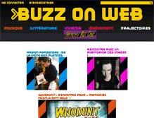 Tablet Screenshot of buzzonweb.com